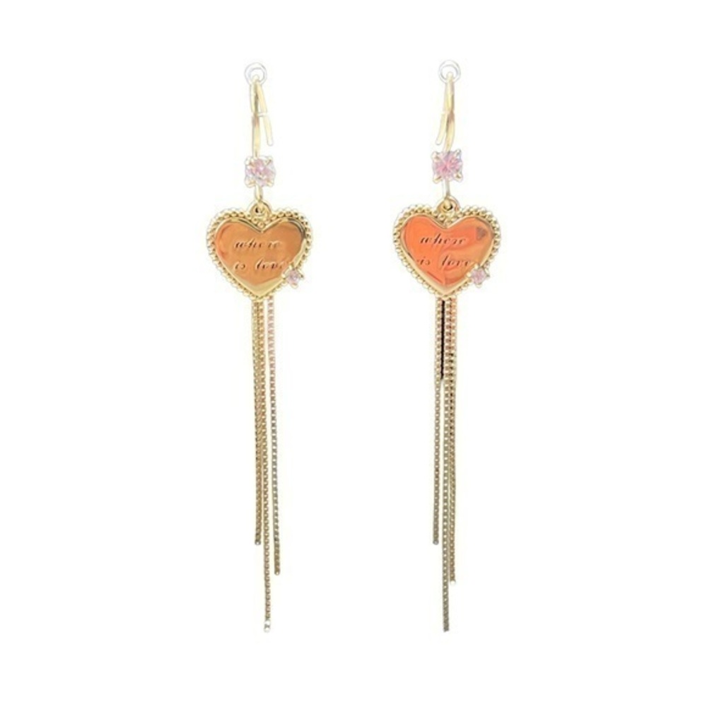 18K Gold Vermeil Long dangler Earrings